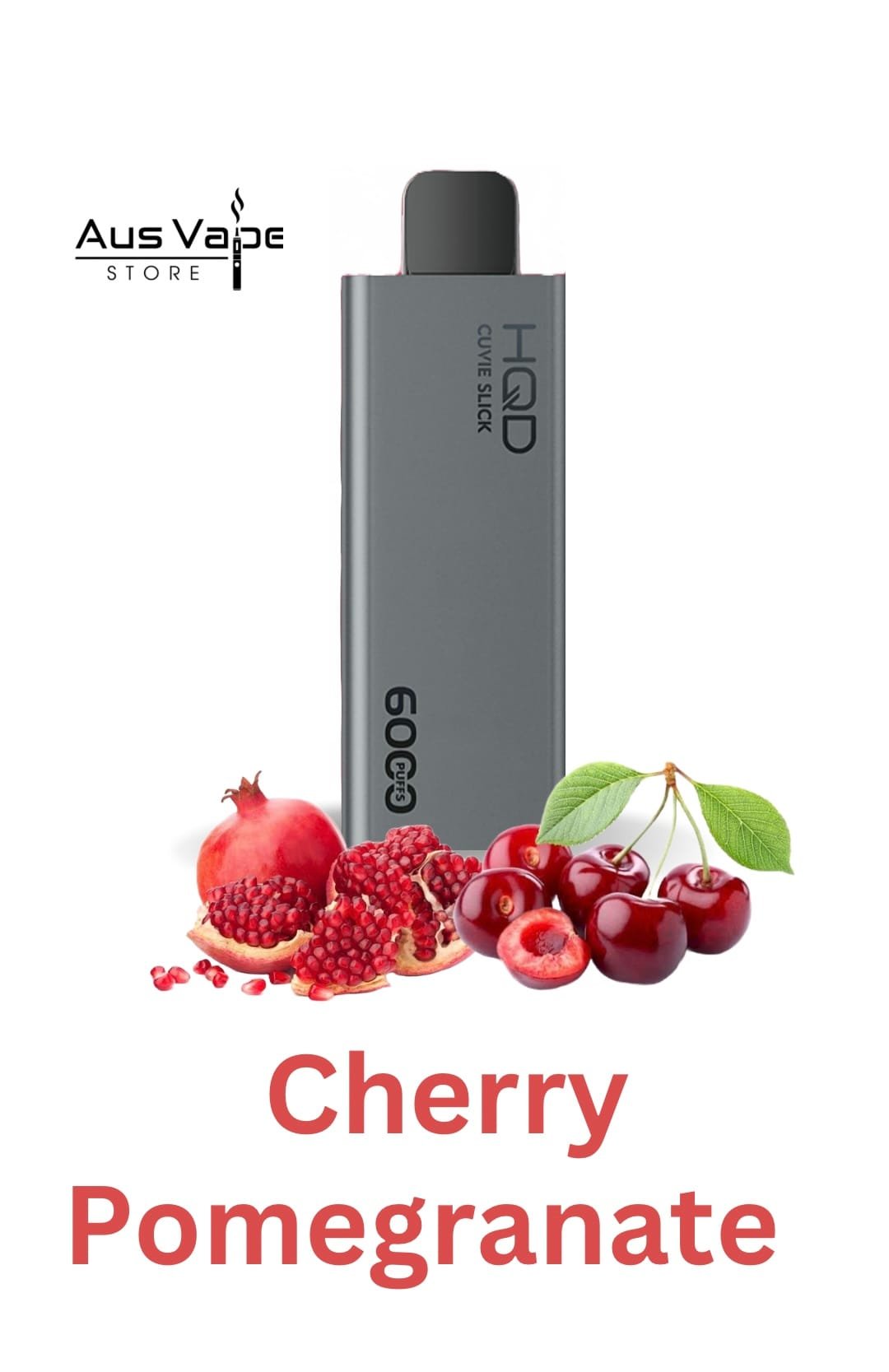 HQD CUVIE SLICK – CHERRY POMEGRANATE