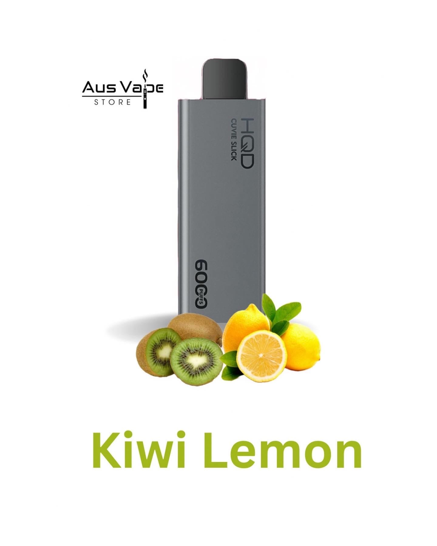 HQD CUVIE SLICK – KIWI LEMON – 6000 PUFFS
