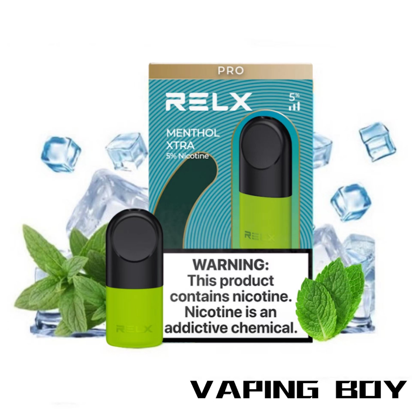 RELX Infinity POD- Menthol Xtra - Image 2
