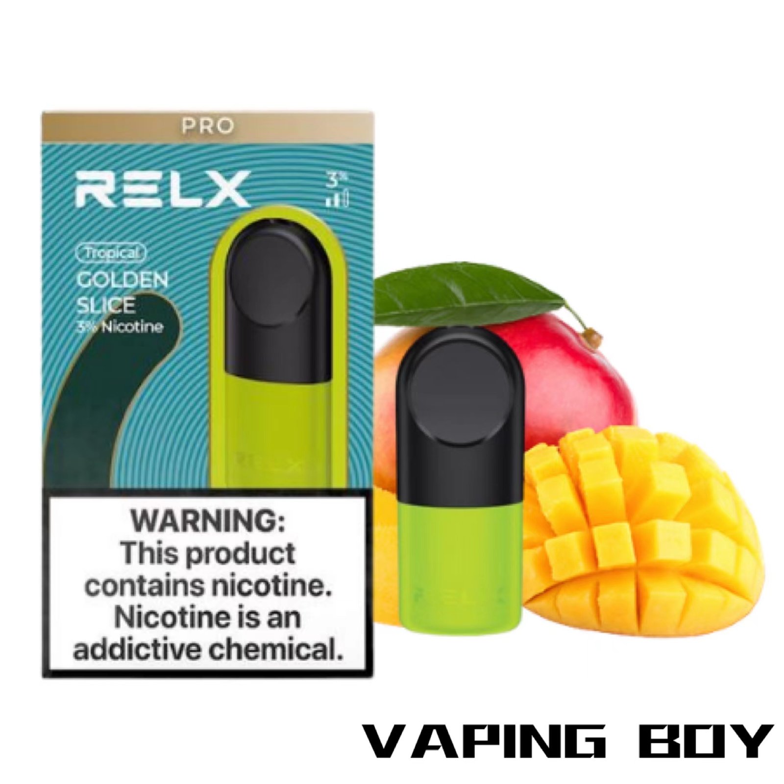 RELX Infinity POD- Mango(Golden Slice) - Image 2