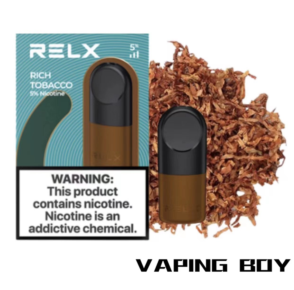 RELX Infinity POD- Rich Tobacco