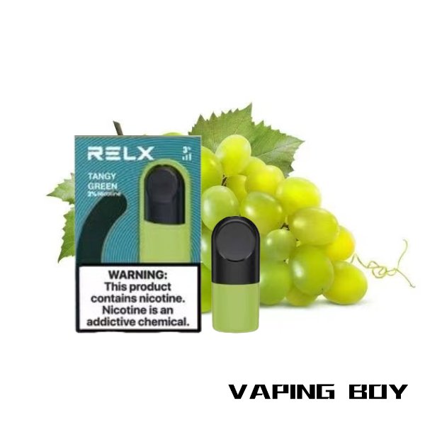 RELX Infinity POD- Tangy Green(Grape Apple) - Image 2