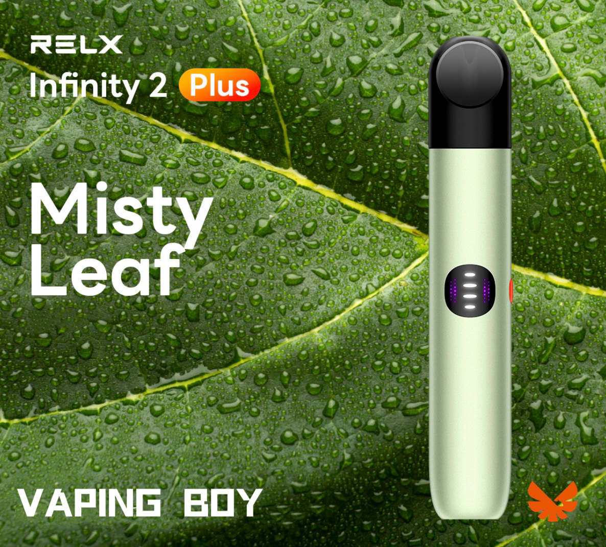 RELX Infinity2 Plus Device – Misty Leaf(Green)