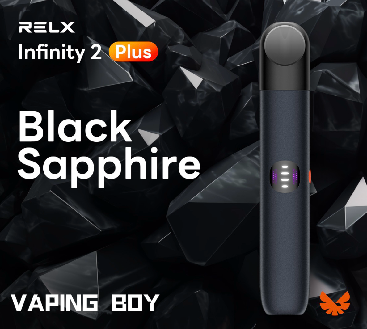 RELX Infinity2 Plus Device – Black Sapphire