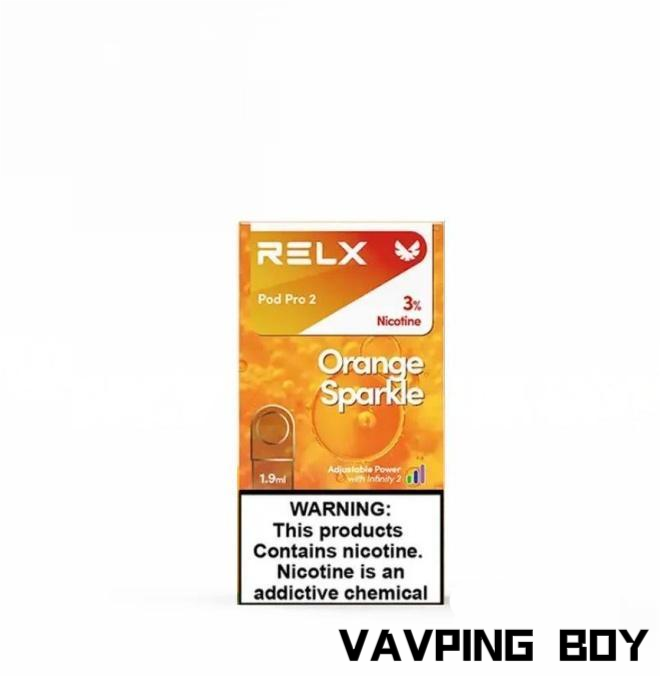 RELX Infinity POD- Orange Sparkle(Sunny Sparkle)