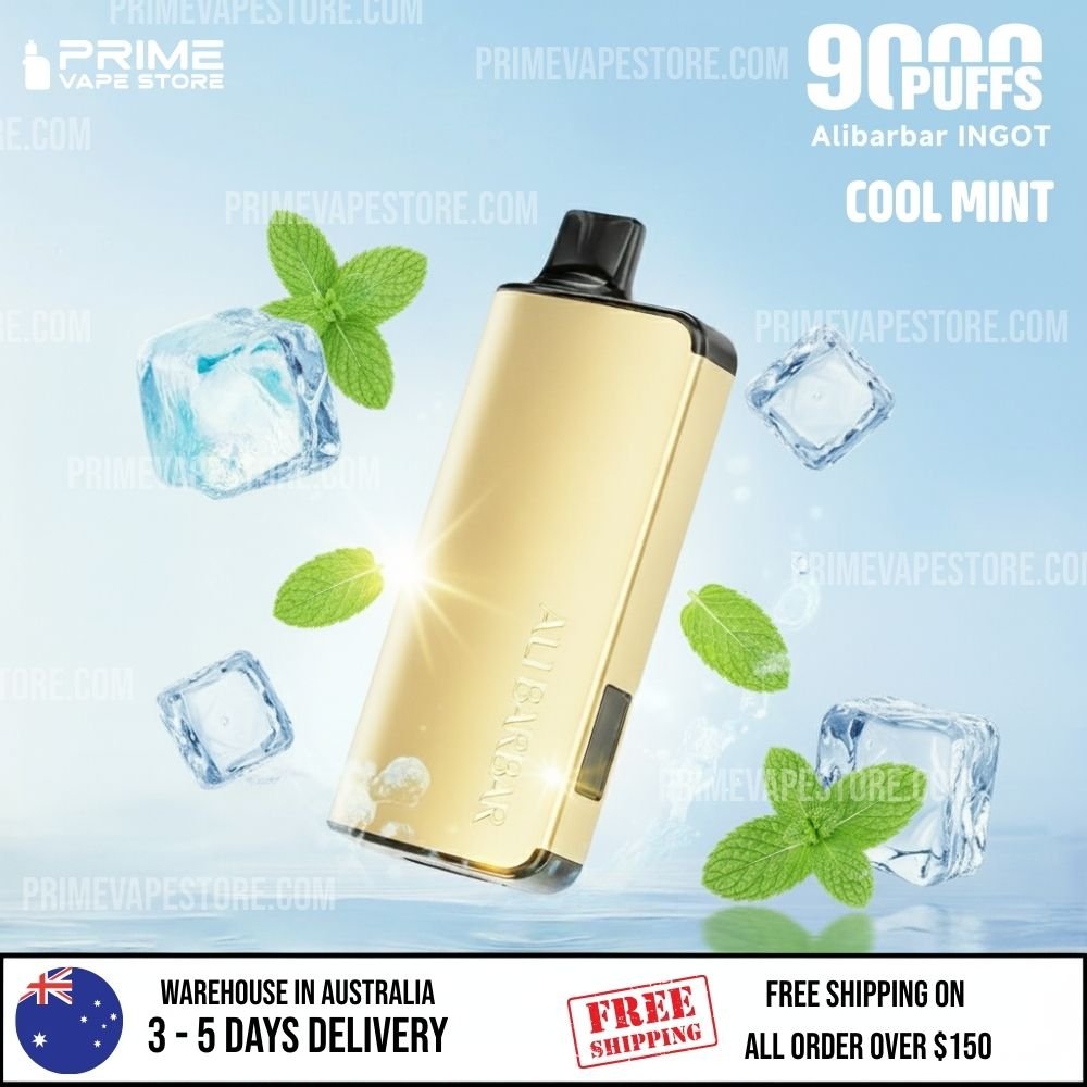 ALIBARBAR INGOT 9000 Puffs Miami Mint