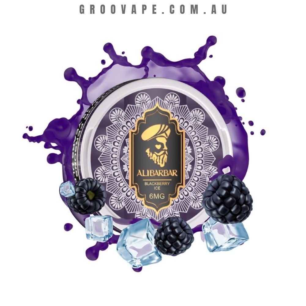 Blackberry Ice – Alibarbar Nicotine Pouches – 6/12/24/36mg