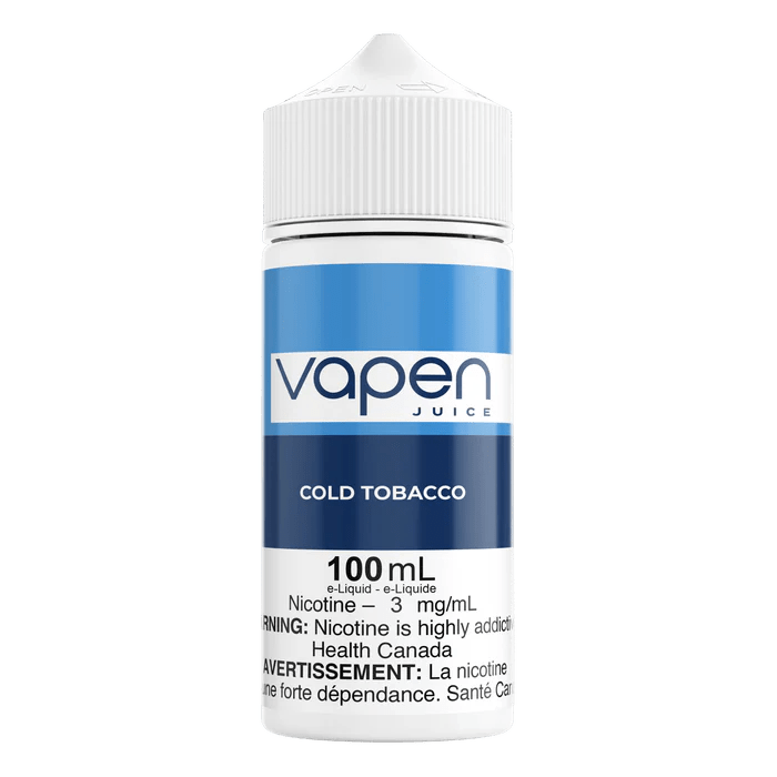 Cold Tobacco – Vapen Juice *Same Flavour New Name