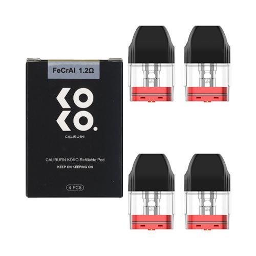 Uwell Caliburn or koko 2ml Replacement Pod Cartridge 4 pack - Image 7