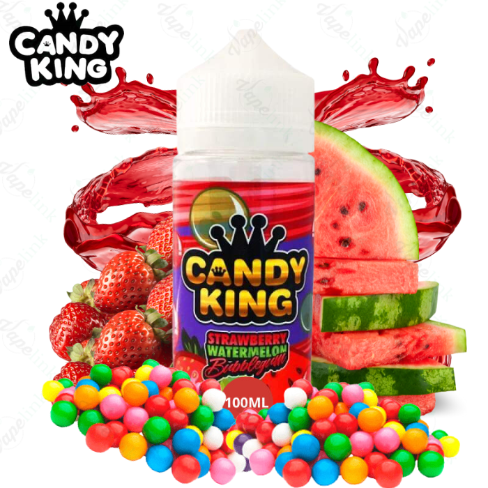 Candy King – Strawberry Watermelon Bubblegum 100ml