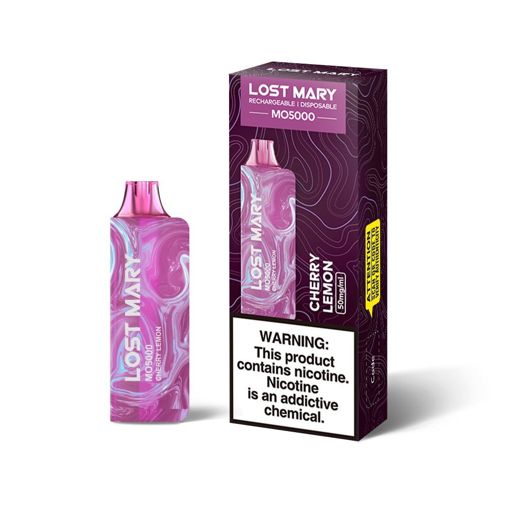 Cherry Lemon Lost Mary MO5000 - Image 2