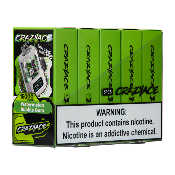 Watermelon Bubble Gum Crazy Ace B15000 - Image 3