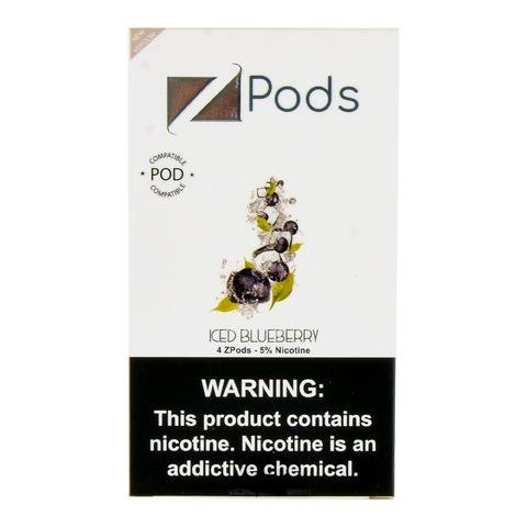 Ziip Iced Blueberry 4 Pods