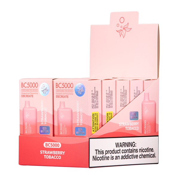Strawberry Tobacco BC5000 - Image 2