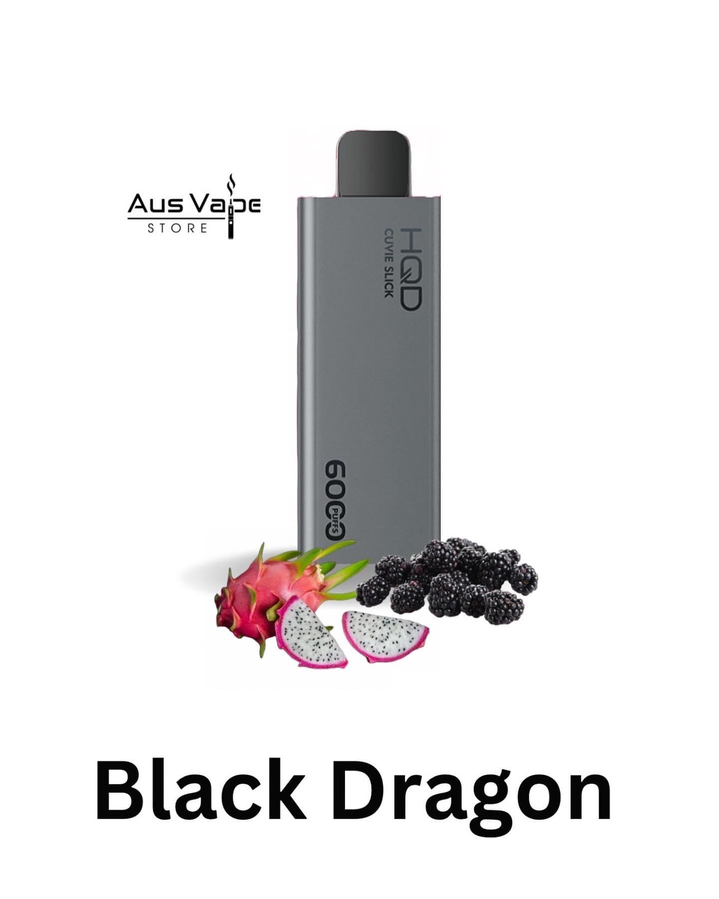 HQD CUVIE SLICK – BLACK DRAGON – 6000 PUFFS