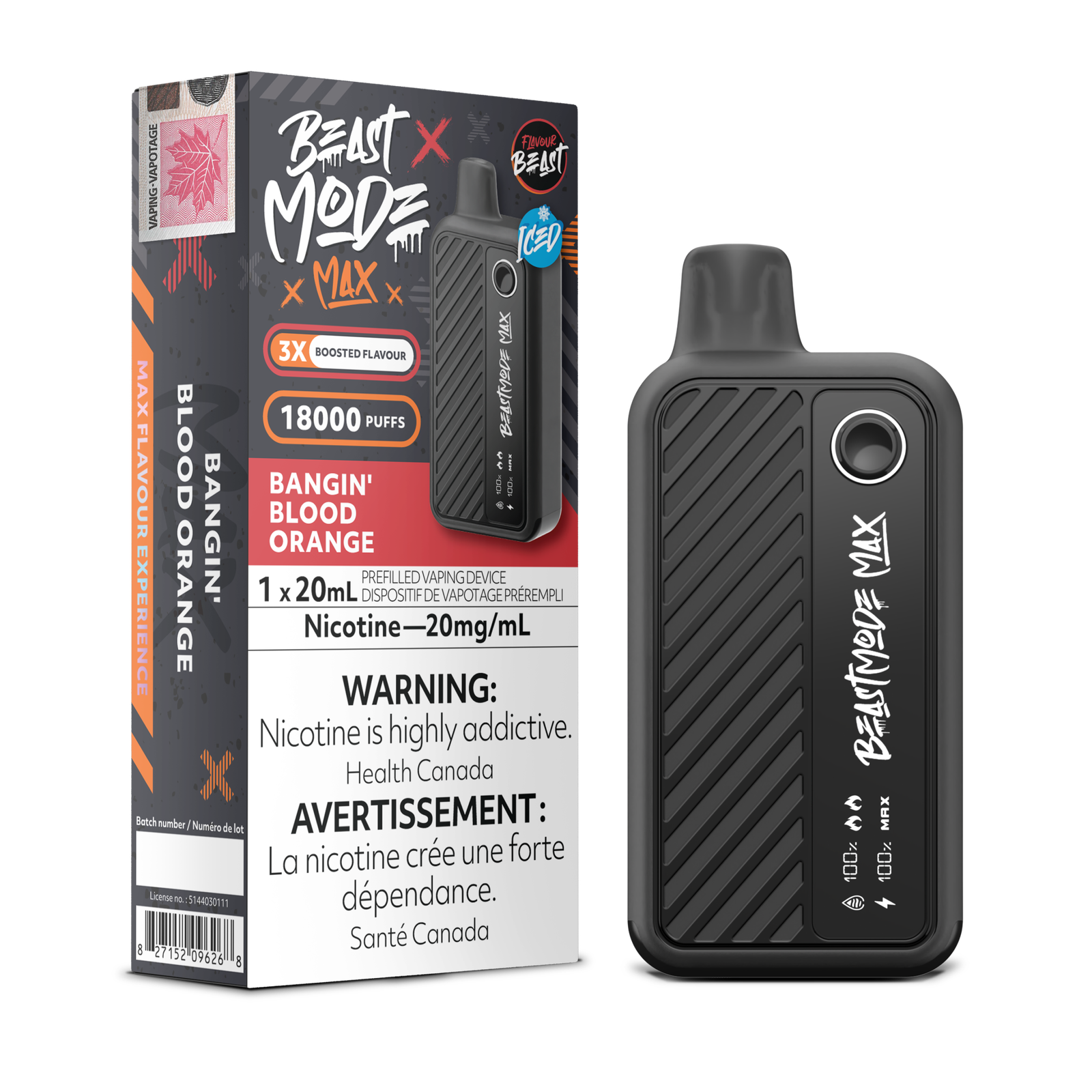 Flavour Beast Mode MAX 18000 Puff Disposable Vape 20ml