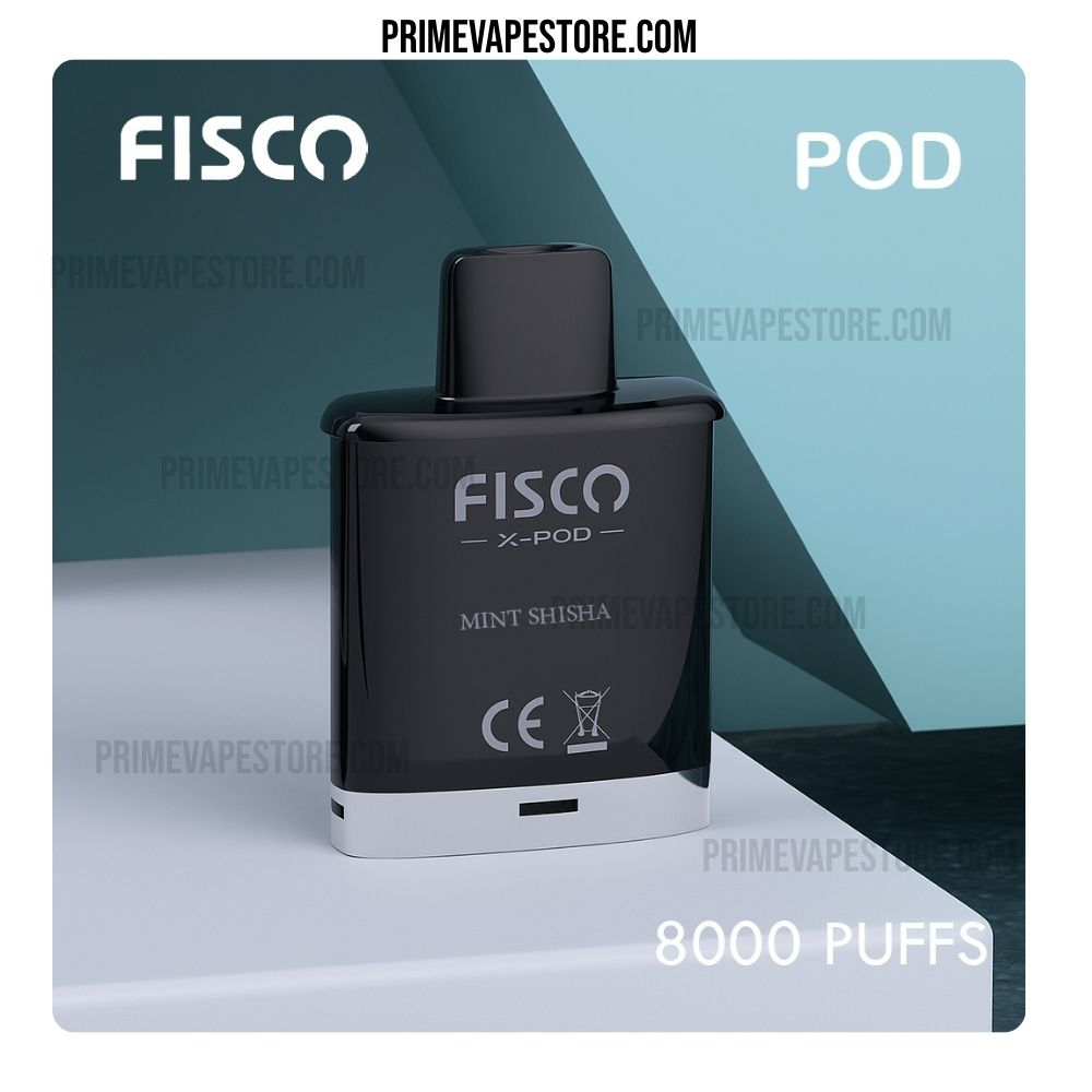 FISCO XPOD 8000 Puffs Mint Shisha (Pod Only)