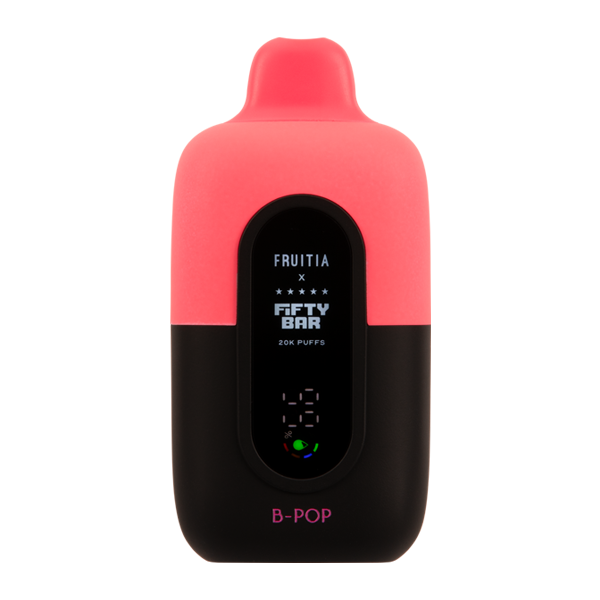 B-Pop FRUITIA X Fifty Bar 20K