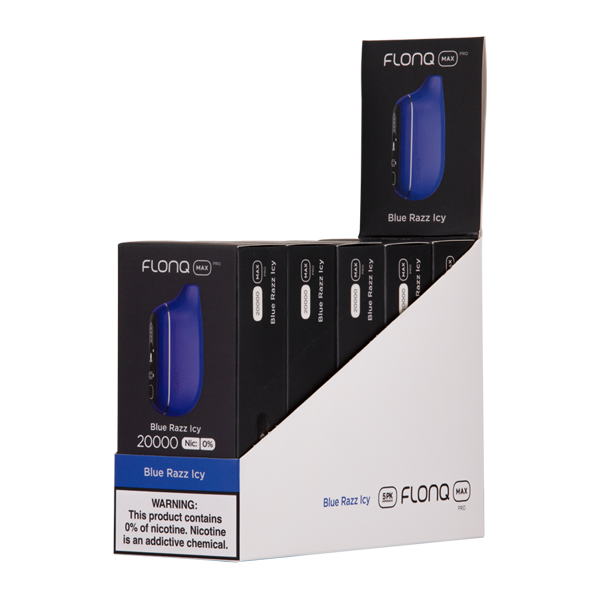 Blue Razz Icy FLONQ Max Pro ZERO - Image 3