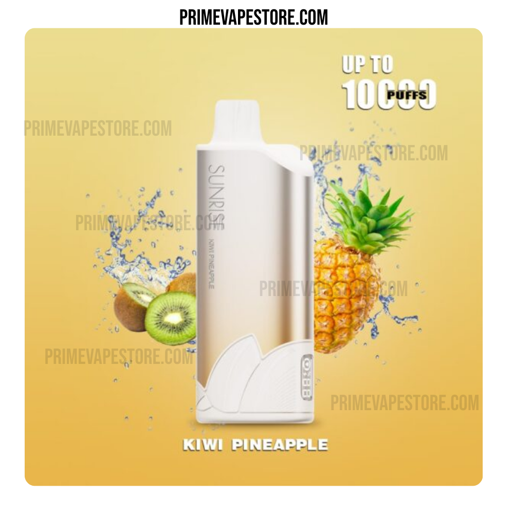 GROO Sunrise 10000 Puffs Kiwi Pineapple