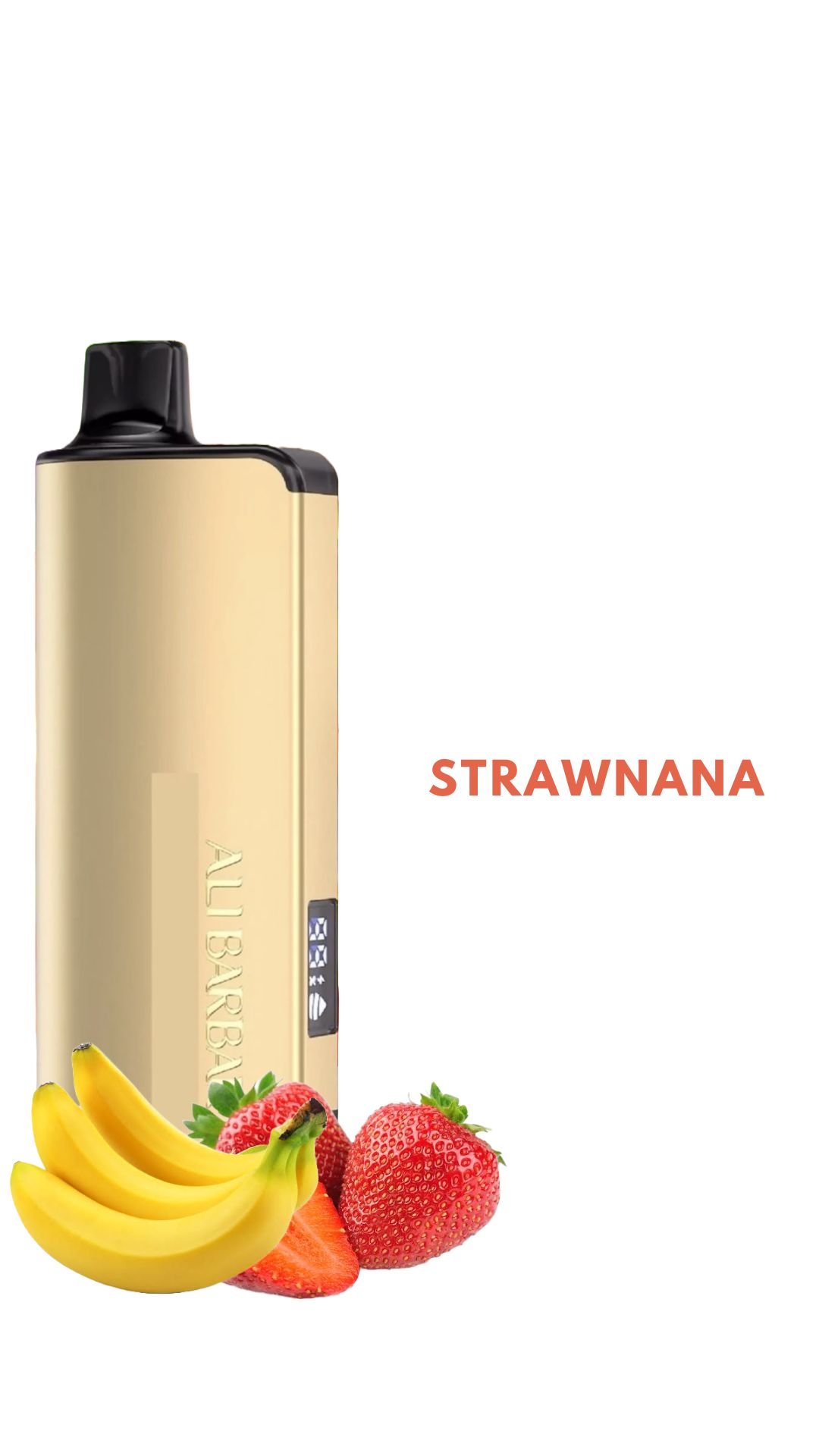 ALIBARBAR INGOT – STRAWNANA – 9000 PUFFS