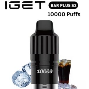 IGET BAR PLUS S3 POD ONLY – COLA ICE – 10.000 PUFFS