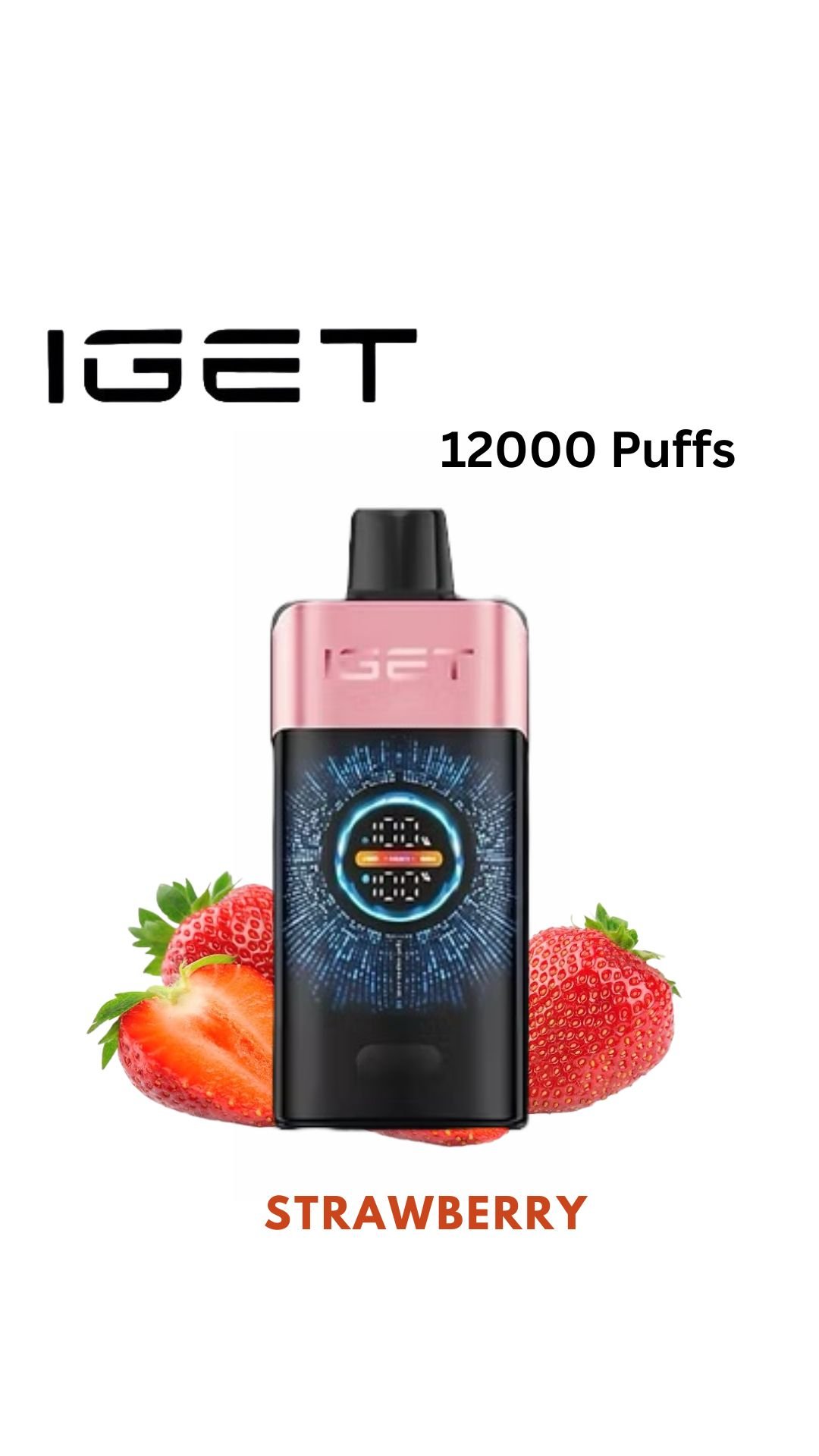 IGET ONE – STRAWBERRY – 12000 PUFFS