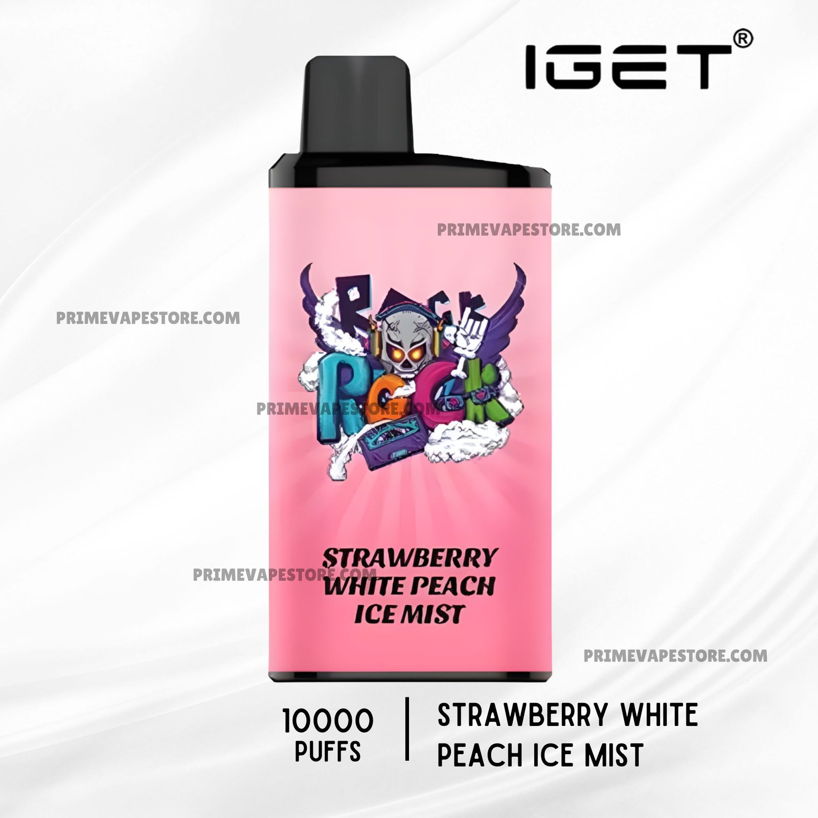 IGET Bar Pro 10000 Puffs Strawberry White Peach Ice Mist