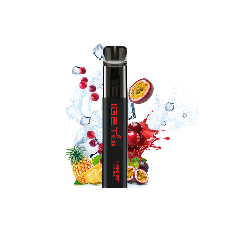 IGET KING 2600 & PASSIONFRUIT PINEAPPLE CRANBERRY ICE