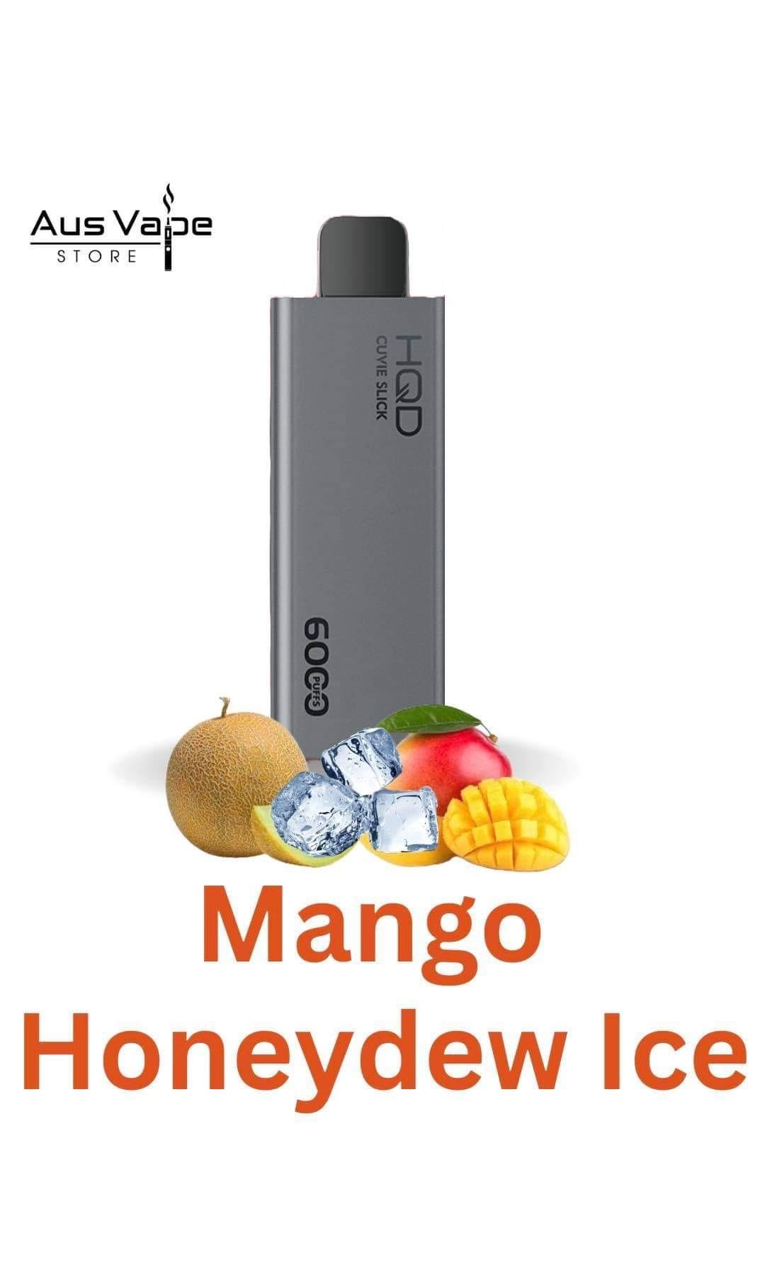 HQD CUVIE SLICK – MANGO HONEYDEW ICE – 6000 PUFFS