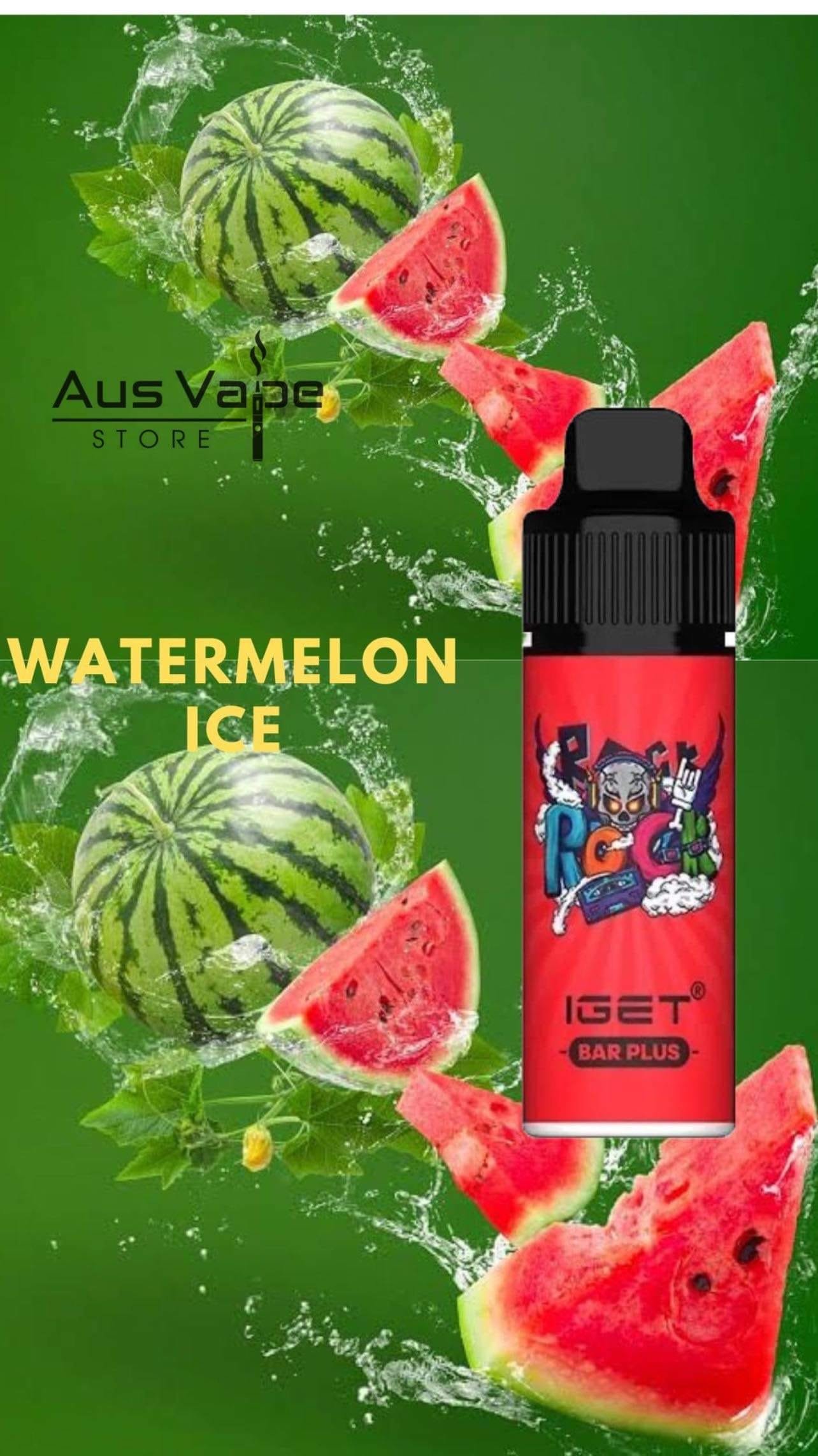 IGET BAR PLUS – WATERMELON ICE – 6000 PUFFS