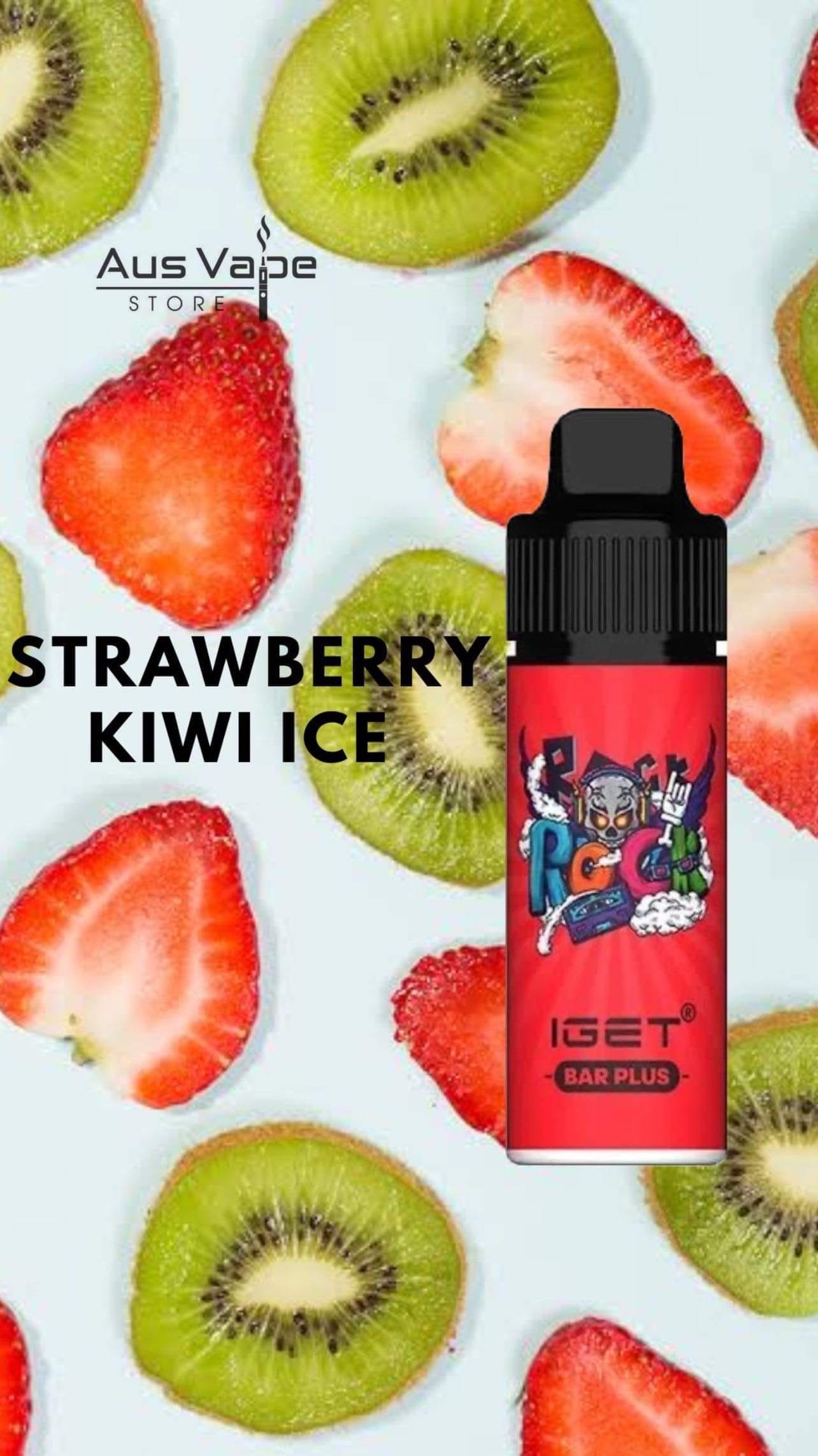 IGET BAR PLUS – STRAWBERRY KIWI ICE – 6000 PUFFS
