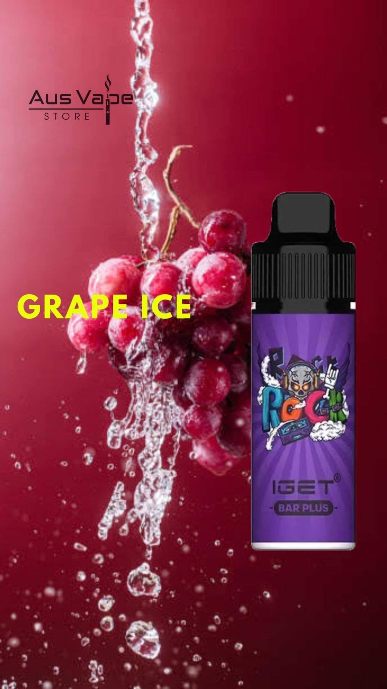 IGET BAR PLUS – GRAPE ICE – 6000 PUFFS