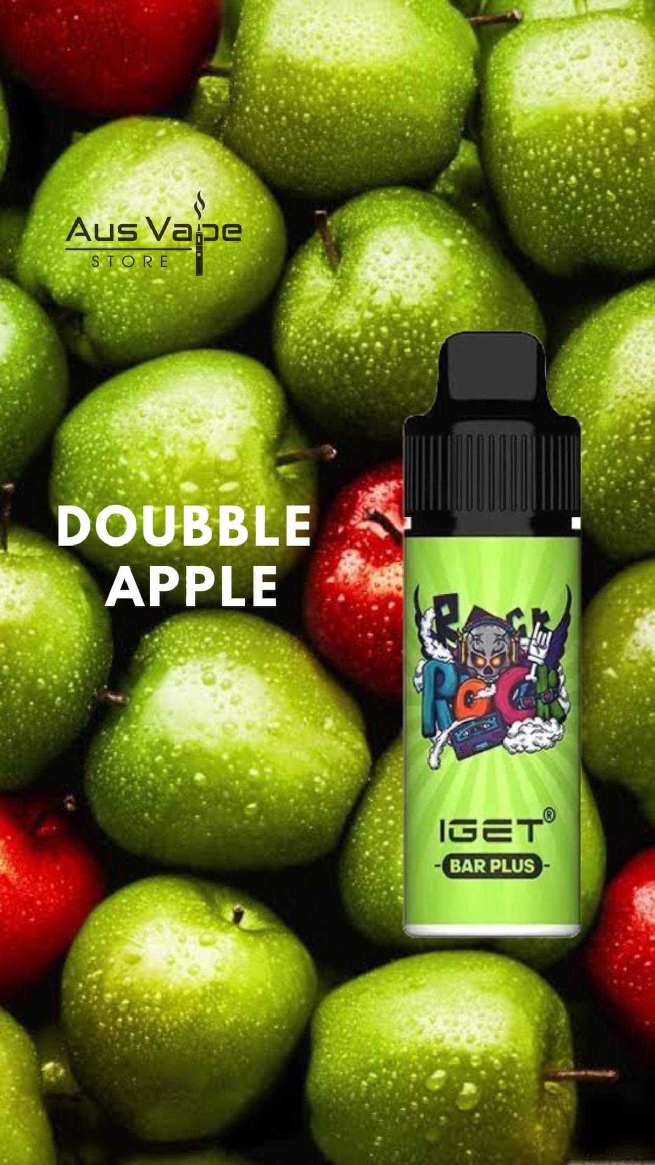 IGET BAR PLUS – DOUBLE APPLE – 6000 PUFFS