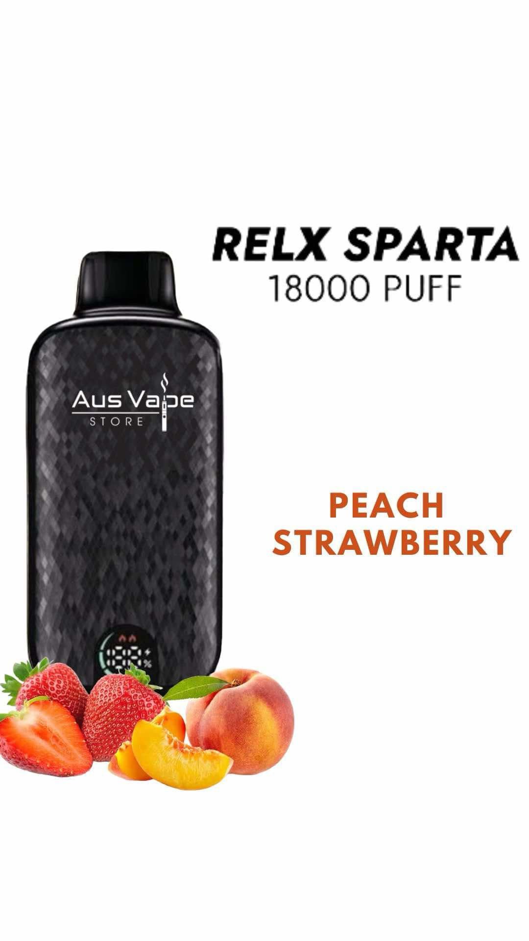 RELX SPARTA – PEACH STRAWBERRY – 18.000 PUFFS