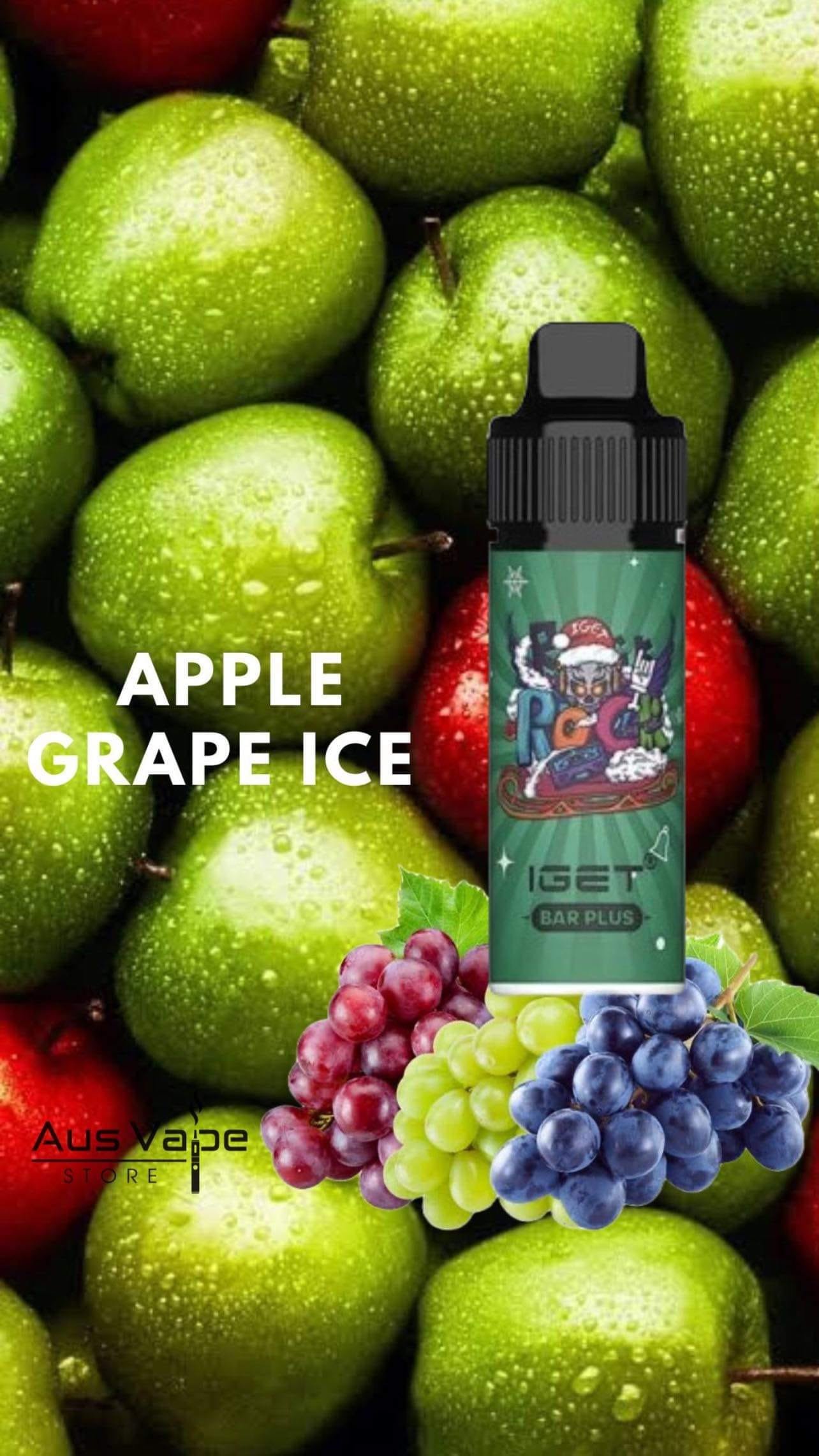 IGET BAR PLUS – APPLE GRAPE ICE – 6000 PUFFS