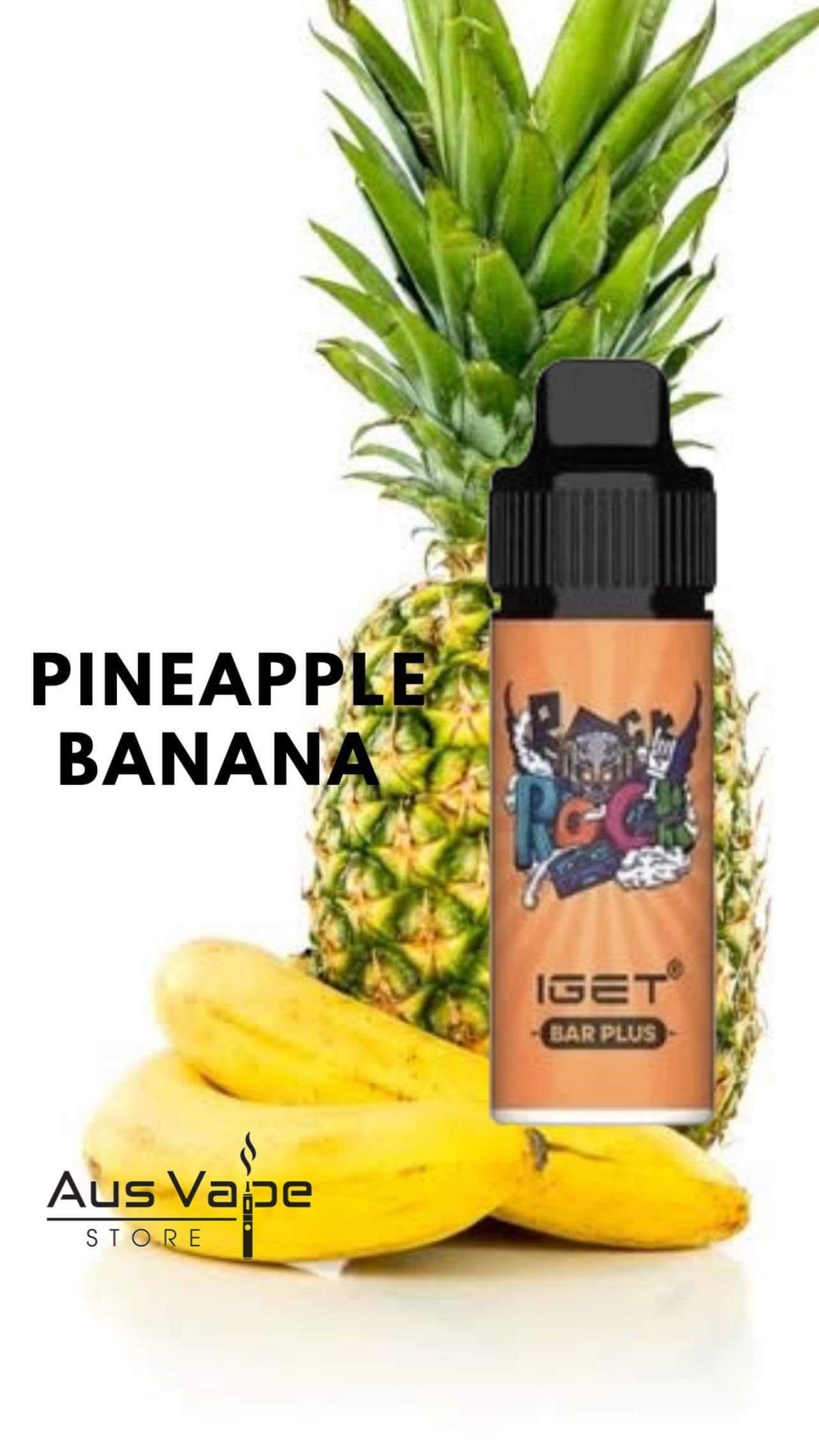 IGET BAR PLUS – PINEAPPLE BANANA – 6000 PUFFS