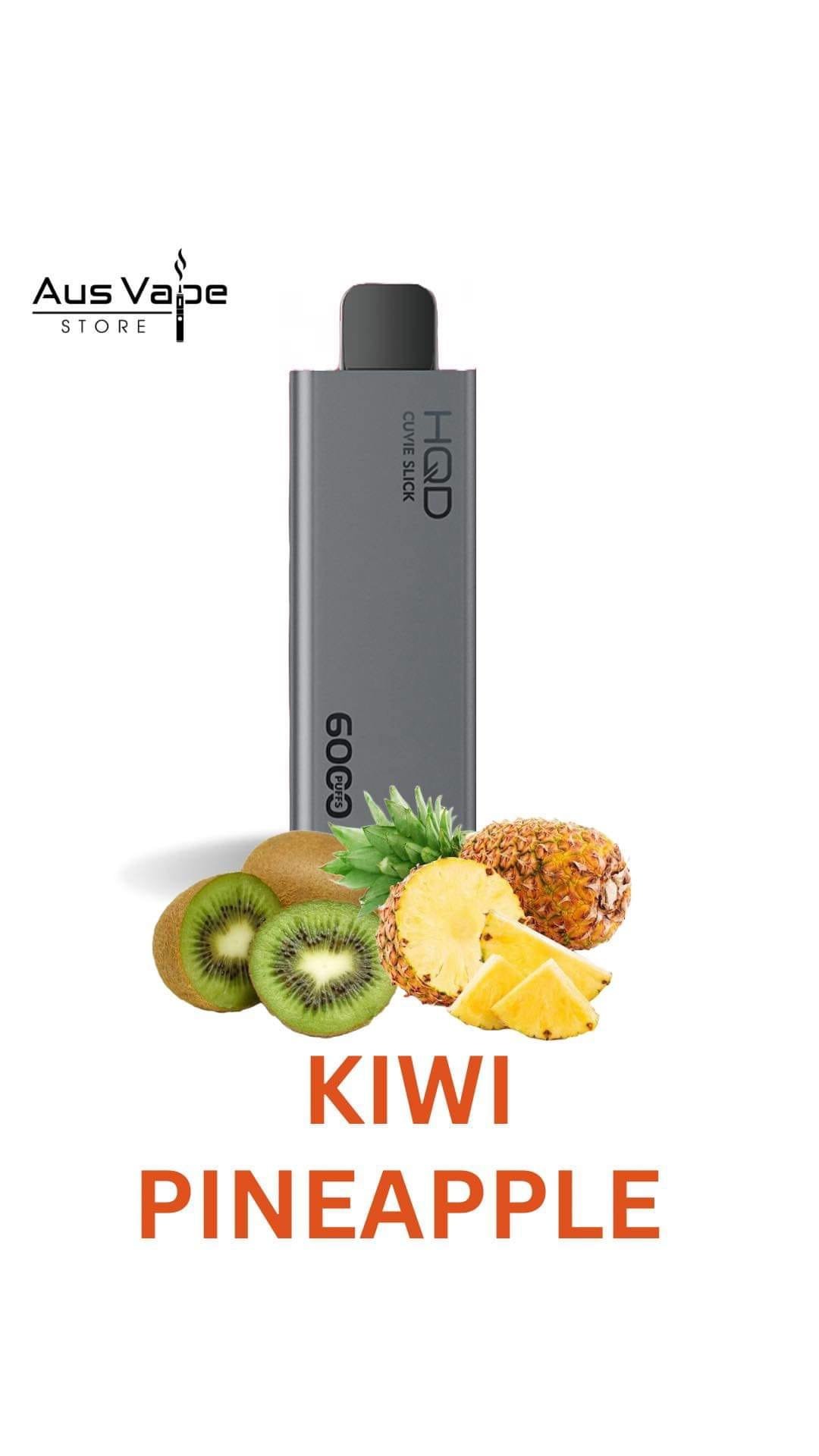 HQD CUVIE SLICK – KIWI PINEAPPLE – 6000 PUFFS