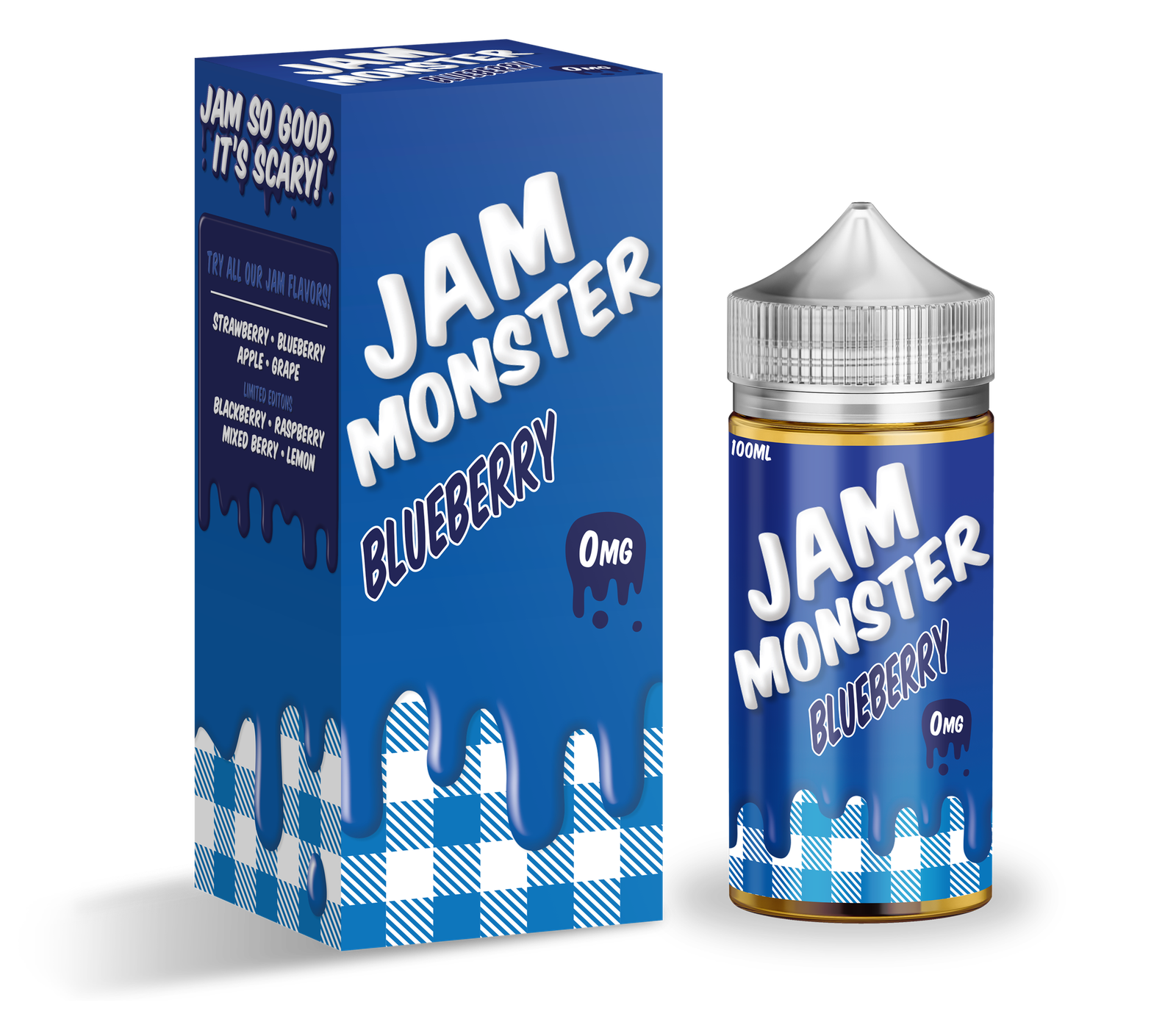 Monster Vape Labs | Jam Monster | Blueberry 100ml - Image 2