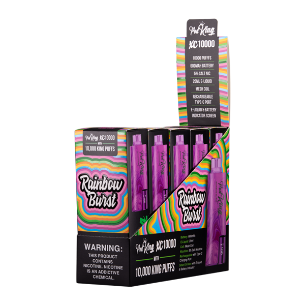 Rainbow Burst Pod King XC10000 - Image 2