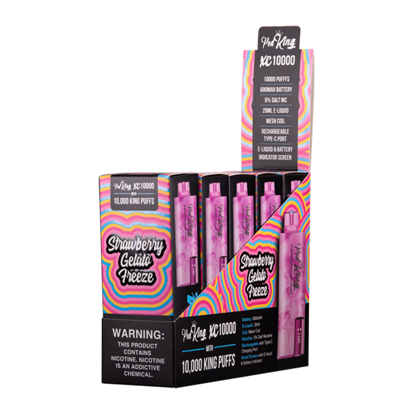 Strawberry Gelato Freeze Pod King XC10000 - Image 2
