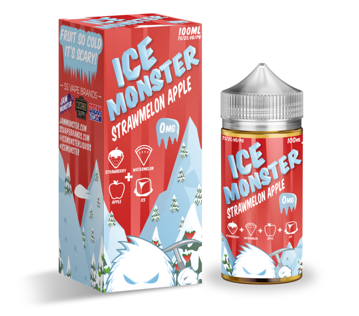 Monster Vape Labs | Ice Monster | Strawmelon Apple 100ml - Image 2