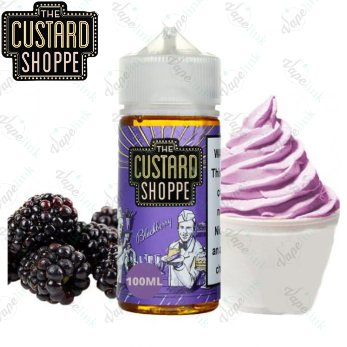 The Custard Shoppe – Blackberry 100ml