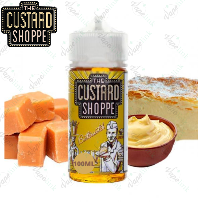 The Custard Shoppe – Butterscotch 100ml