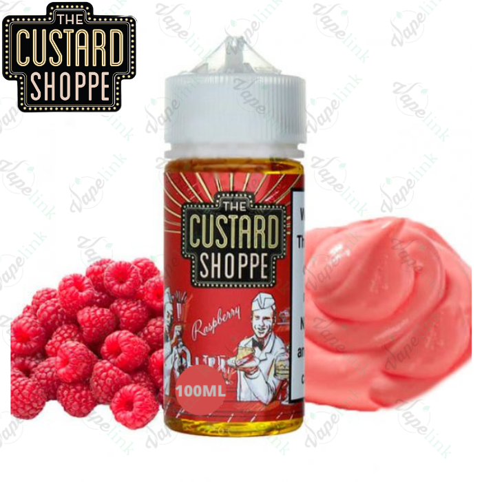 The Custard Shoppe – Raspberry 100ml