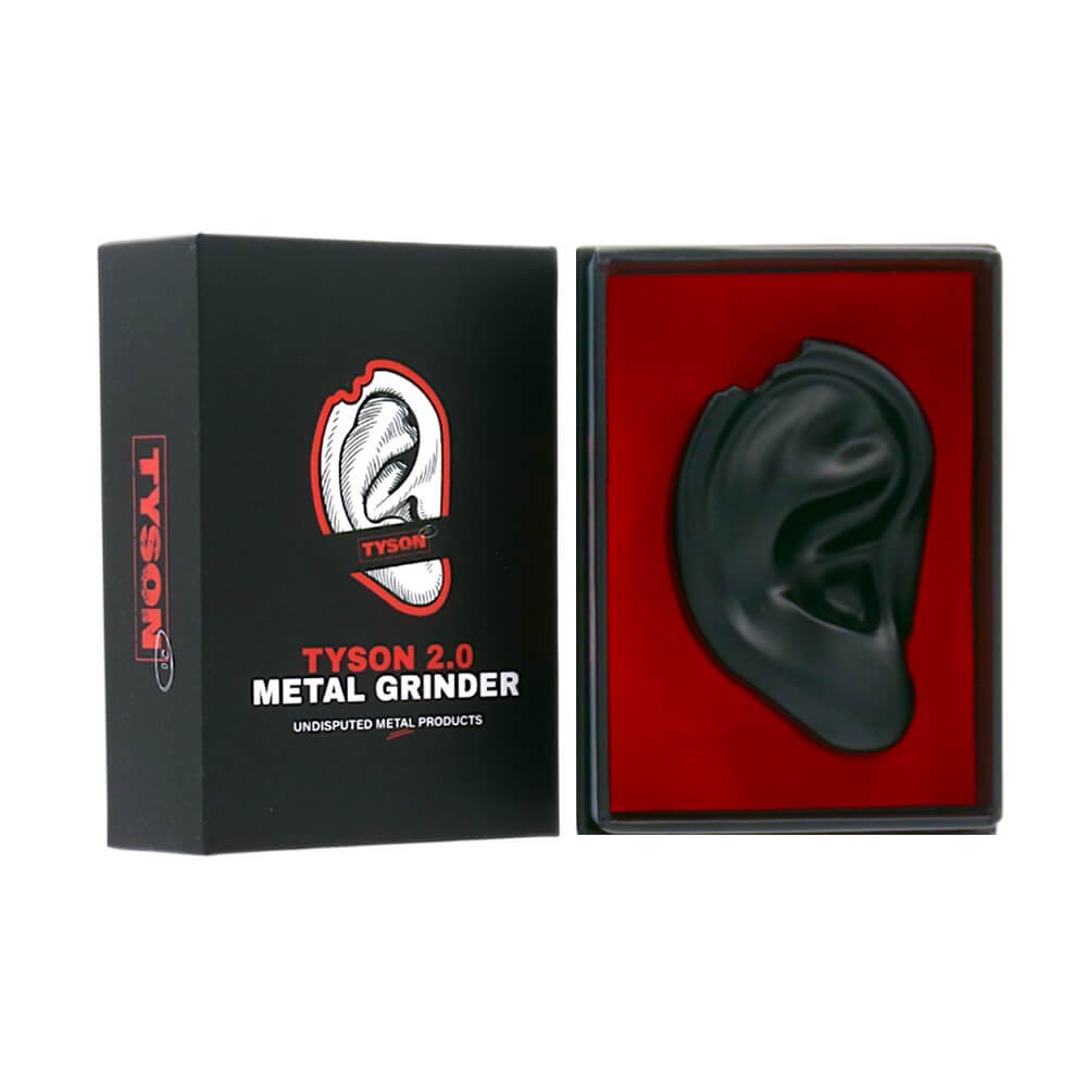 Tyson 2.0 Metal Grinder Mike Bite 2 Parts – Black