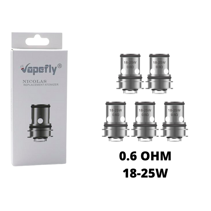 Vapefly Nicolas V1 & Nicolas V2 Coils (5pcs/pack)
