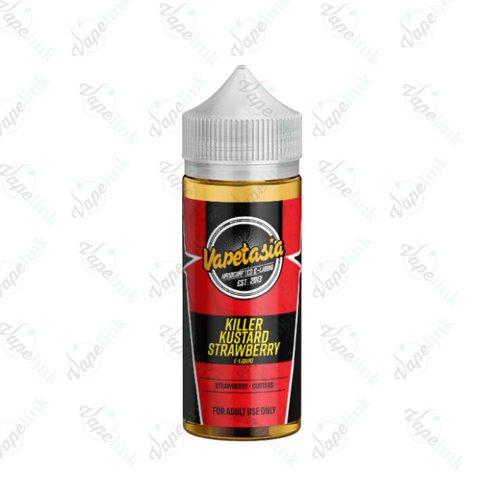 Vapetasia | Killer Kustard | Strawberry 100ml - Image 2