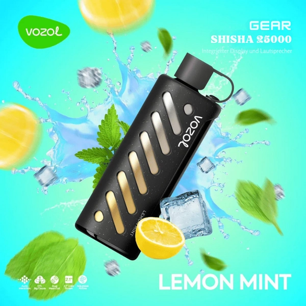 Vozol Gear Shisha 25k – 10 packs or more