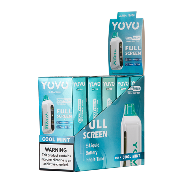 Cool Mint YOVO Ultra 18000 - Image 2